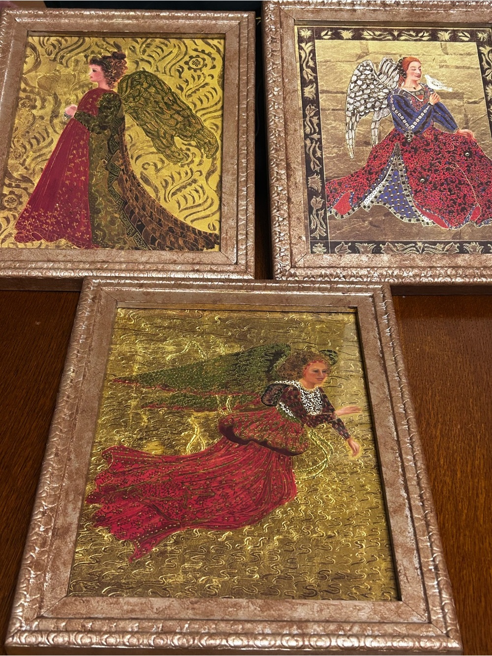 Kay Jackson vintage angel prints medieval style